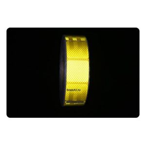 Желтая сегментированная светоотражающая лента